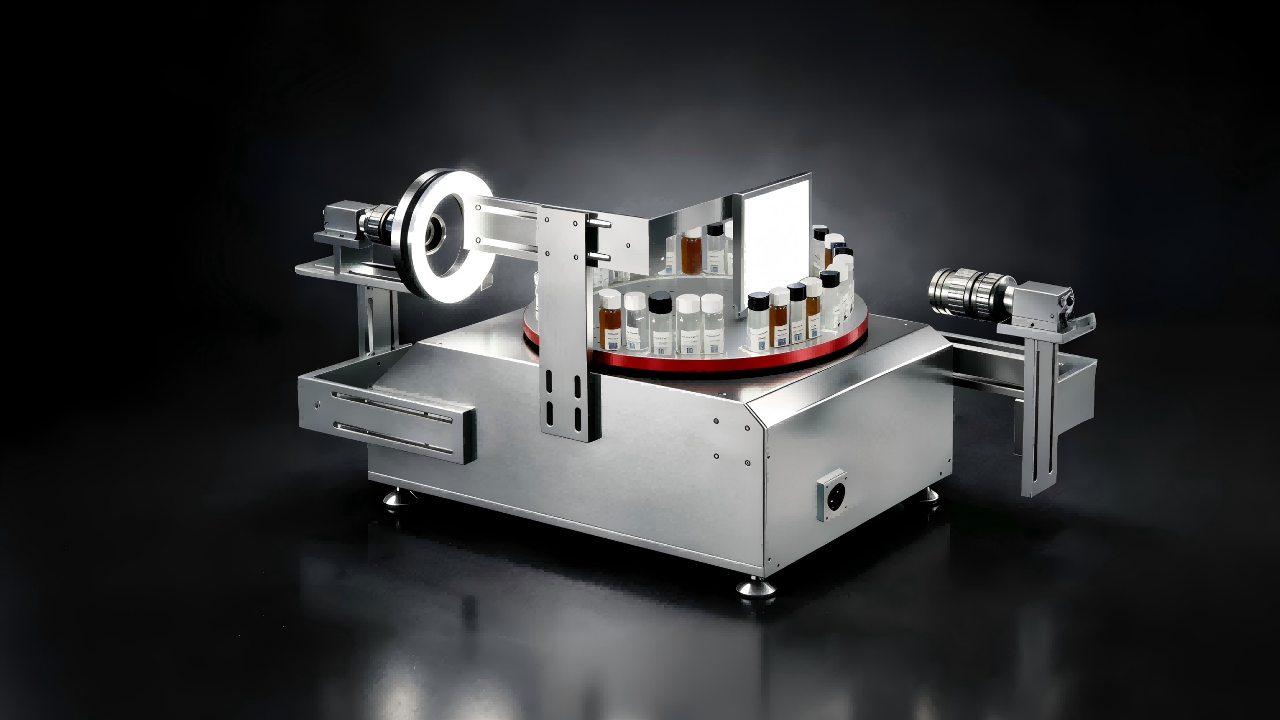 Inspection Demo for Medical Reagent Bottles